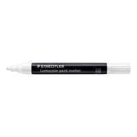 STAEDTLER Lumocolor 349 C4, Weiß, Schwarz, Weiß, 1 Farben, Tinte auf Wasserbasis, Rundspitze, Rund