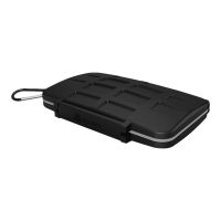 ICY BOX IB-AC620-CR - Memory-Etui - Kapazität: 8 SD-Karten, 16 microSD Karten, 4 CompactFlash-Karten