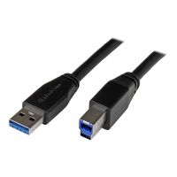 StarTech.com 1m SuperSpeed USB 3.0 A auf B Kabel - St/St - USB 3.0 Anschlusskabel - USB-Kabel - USB Type B (M)