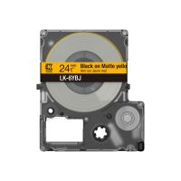 Epson LabelWorks LK-6YBJ - Schwarz auf Mattgelb - Rolle (2,4 cm x 8 m)