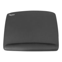 Delock Ergonomic - Mauspad mit Handgelenkpolsterkissen