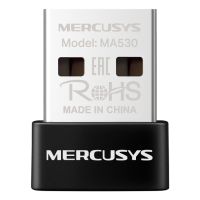 Mercusys MA530(UN), Verkabelt & Kabellos, USB, Bluetooth, Schwarz, Metallisch