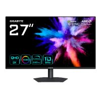 Gigabyte GO27Q24A 27” OLED 2K QHD Gaming-Monitor - 2560 x 1440, 240Hz, 0.03ms, 400 cd/m², FreeSync Premium, G-Sync Kompatibel, HDMI 2.1, DisplayPort 1.4, 68,6 cm (27"), 2560 x 1440 Pixel, Quad HD, QD-OLED, 0,03 ms, Schwarz