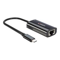Lindy Netzwerkadapter - USB-C 3.2 Gen 1 - Gigabit Ethernet x 1 + USB (nur Spannungsversorgung)