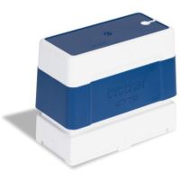 Brother 2770 - Stempel - vorgetränkt - Blau - Benutzerdefinierter Text - 27 x 70 mm (Packung mit 12)