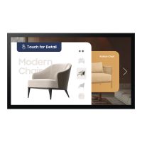 Samsung QM32C-T - 81 cm (32") Diagonalklasse QMC-T Series LCD-Display mit LED-Hintergrundbeleuchtung - interaktive Digital Signage - mit Touchscreen (Multi-Touch)