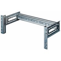Equip Rails 19', 4HE Din, RAL7035 Grau, Regal-Schiene, Grau, 4U, Türkei, 48,3 cm (19"), 485 mm