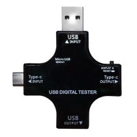 ALLNET ALL-USB-PM2, Voltmeter, Schwarz, 48 g