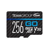 Team Group GO, 256 GB, MicroSDXC, Klasse 3, 90 MB/s, 45 MB/s, Class 1 (U1)