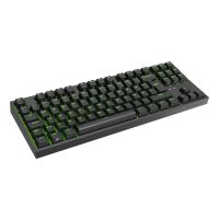 natec GENESIS Thor 404 TKL, Kabelgebunden, USB, Mechanischer Switch, QWERTZ, RGB-LED, Schwarz