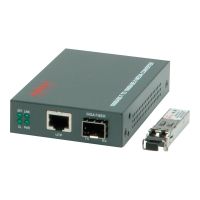 ROLINE RC1000SX/LC - Medienkonverter - GigE - 1000Base-SX, 1000Base-T