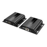 DIGITUS HDMI IP PoE Extender Set, 4K/60Hz