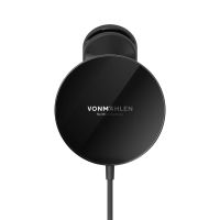 Vonmählen Aura Car, Auto, USB, Kabelloses Aufladen, 1 m, Schwarz