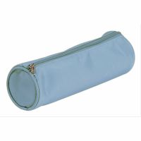 Pagna 22501-20, Weiches Federmäppchen, Nylon, Hellblau, Einfarbig, Reißverschluss, Weiblich