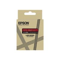 Epson LabelWorks LK-4RKK - Seidig - Gold auf Rot - Rolle (1,2 cm x 5 m)