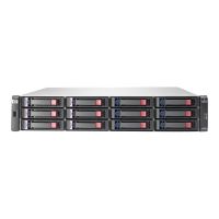 HPE StorageWorks Modular Smart Array 2012 3.5-in Drive Bay DC-power Chassis - Speichergehäuse - 12 Schächte (SATA-300 / SAS)
