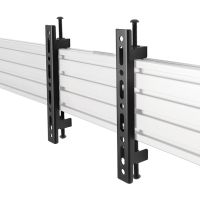 B-TECH BT8390-VESA200F, Flachbildschirm-Montagearm, Schwarz, 70 kg, Schiene, 119,4 cm (47"), 81,3 cm (32")