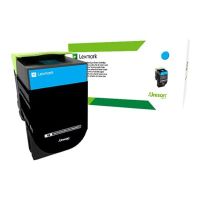 Lexmark 802CE - Cyan - original - Tonerpatrone LCCP, LRP, Lexmark Corporate