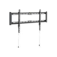 VALUE Befestigungskit (Wandmontage) - fest - für LCD TV - 27 mm wall distance, < 75kg, VESA 800 x 400 - Metall - Schwarz - Bildschirmgröße: 109-229 cm (43"-90")