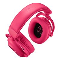 Logitech G PRO X 2 LIGHTSPEED Headset, Kabellos, Gaming, 20 - 20000 Hz, 345 g, Kopfhörer, Pink