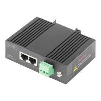 DIGITUS DN-651114 - Power Injector (DIN-Schienenmontage möglich)