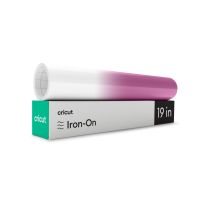 Cricut Color-Changing Iron-On, Hitzebeständige Vinylrolle, Glattes wärmeübertragendes Vinyl, Pink, Weiß, Einfarbig, Matte, Maschinenkaltwäsche