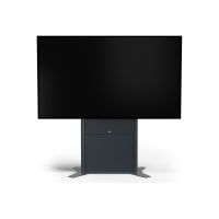 SMS Presence - Befestigungskit (Bodenständer) - für Flachbildschirm - verriegelbar - Dunkelgrau - Bildschirmgröße: up to 213 cm for max 150kg displays / up to 249 cm for max 100kg displays (up to 84" for max 150kg displays / up to 98" for max 100kg displa