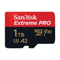 SanDisk Extreme Pro - Flash-Speicherkarte (microSDXC-an-SD-Adapter inbegriffen)