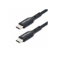 StarTech.com 2m (6ft) USB C Charging Cable, USB-C Cable, USB 2.0 Type-C Laptop Charger Cord, 60W 3A Power Delivery, TPE Jacket, USB-C Data Transfer Cable, M/M - USB-Kabel - 24 pin USB-C (M)