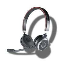 AGFEO Evolve 65 BT Duo, Kabellos, Anrufe/Musik, 111 g, Kopfhörer, Grau