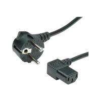 VALUE Stromkabel - power IEC 60320 C13 zu power CEE 7/7 (M)