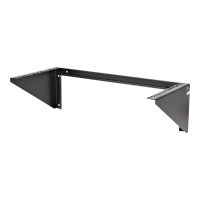StarTech.com 5HE Vertikales Wandmontage-Rack - 19 Zoll Low Profile Open Wall Mounting Bracket - Netzwerk/Serverraum/Daten/AV/IT/Patch Panel/Kommunikations-/Computergeräte - mit Käfigmuttern/Schrauben (RK519WALLV)