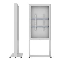 SMS Smart Media Solutions 55P Casing Freestand Basic G1 WH, 139,7 cm (55"), 200 x 200 mm, 400 x 400 mm