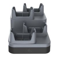 Zebra CRD-WS1X3-4SC-01, Drinnen, AC, Schwarz, Grau