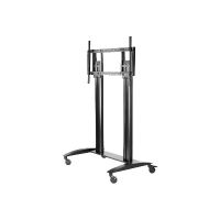 Peerless AV SmartMount SR598 - Wagen - für Flachbildschirm - Aluminium - schwarze Pulverbeschichtung - Bildschirmgröße: 139.7-248.92 cm (55"-98")