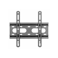 Manhattan Befestigungskit (Wandmontage) - Ultra Slim Fixed - für Curved Panel/Flat Panel - flaches Profil - stabiler Stahl - Schwarz - Bildschirmgröße: 58.4-109.2 cm (23"-43")