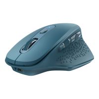 Trust Ozaa - Maus - kompakt, Multi-Gerät - Für Rechtshänder - optisch - 6 Tasten - kabellos - 2.4 GHz, Bluetooth - kabelloser Empfänger (USB)