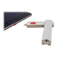 ROLINE Schloss für USB-C-Port - Rot (Packung