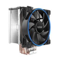 Pccooler GI-X5 V2 CPU-Kühler in Blau, Kühlset, 12 cm, 1000 RPM, 1800 RPM, 26,5 dB, 65 cfm