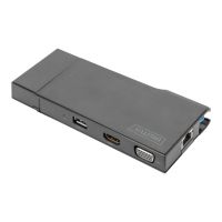 DIGITUS DA-70894 - Dockingstation - USB 3.0 - HDMI, VGA