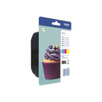 Brother LC123 RainbowPack - 3er-Pack - Hohe Ergiebigkeit
