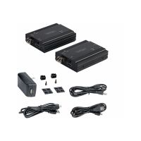 StarTech.com 4K HDMI LWL Extender - HDMI Video & USB Remote KVM Switch/Console Extender - bis zu 300m (MultiMode)
