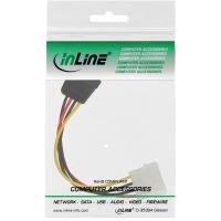 InLine SATA Stromadapterkabel - 1x 13,34cm (5,25") BU an 15pol SATA ST - 0,30m