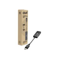 Club 3D Videoadapter - DisplayPort männlich zu HDMI, Mikro-USB Typ B (nur Strom)