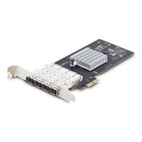 StarTech.com 4-Port GbE SFP Netzwerkkarte, PCIe Gigabit Netzwerkkarte