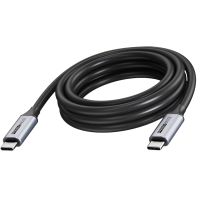 Vision TC 5MUSBC/BL, 5 m, USB C, USB C, USB 3.2 Gen 2 (3.1 Gen 2), 20 Gbit/s, Schwarz, Grau