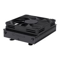 Noctua NH-L9a-AM4 chromax.black - Prozessor-Luftkühler - (für: AM4)