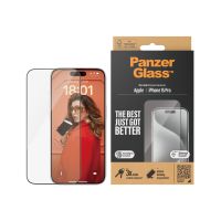 PanzerGlass Bildschirmschutz für Handy - ultrabreite Passform mit EasyAligner