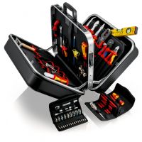 KNIPEX 00 21 42, Schwarz, Acrylnitril-Butadien-Styrol (ABS), Aluminium, Aluminium-Guss, Duraluminium, 490 x 210 x 370 mm, 520 mm, 250 mm, 435 mm