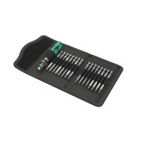 Wera Kompakt 60 KK, Steckschlüssel-Satz, 1/4", Metrisch, 17 Kopf/Köpfe, 10,15,20,25,30,40 mm, PH1, PH2, PH3, PZ1, PZ2, PZ3